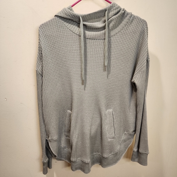 Marc New York Olive Light Weight Pullover Hooded Sweatshirt size S - Picture 9 of 10